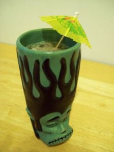 zombie tiki mug