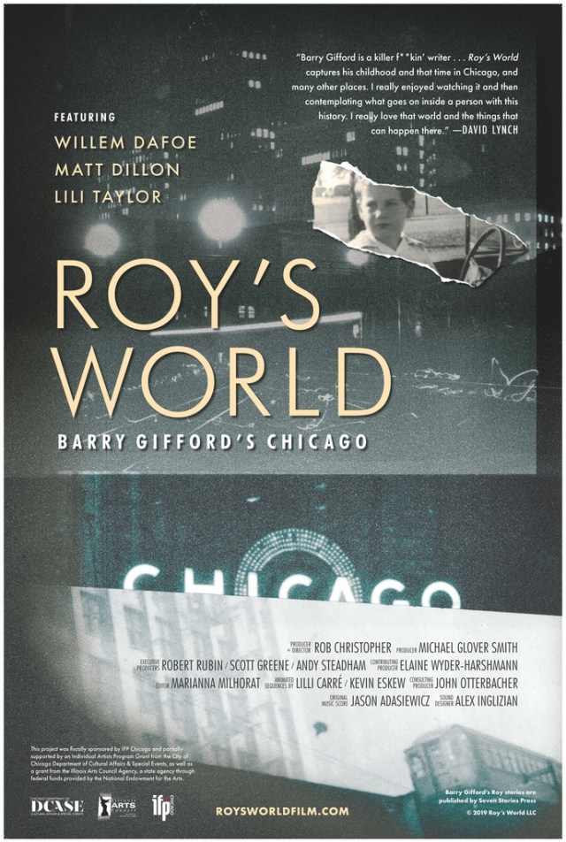 movie poster for ROY'S WORLD